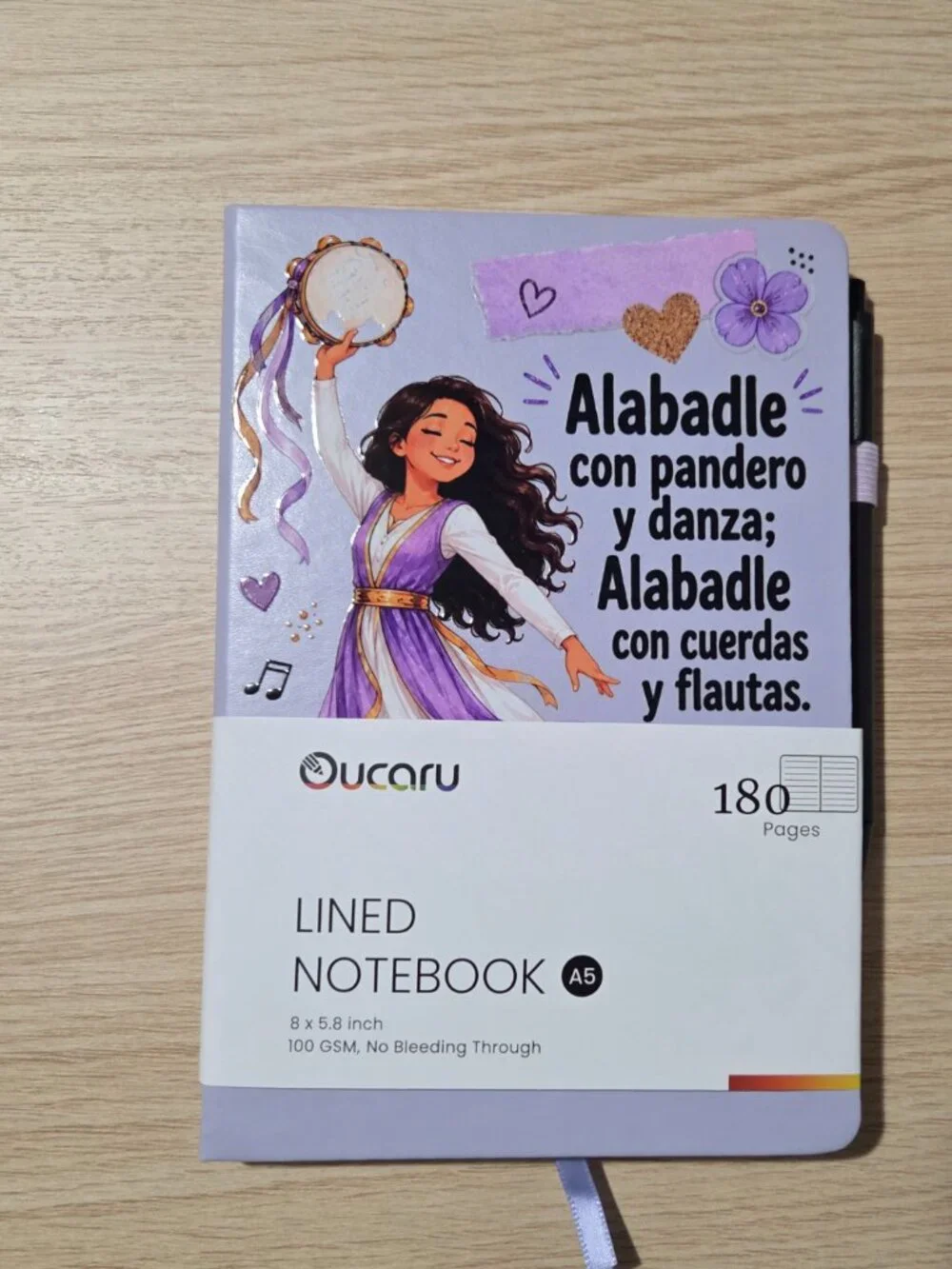 Personalized Line Journal notebook